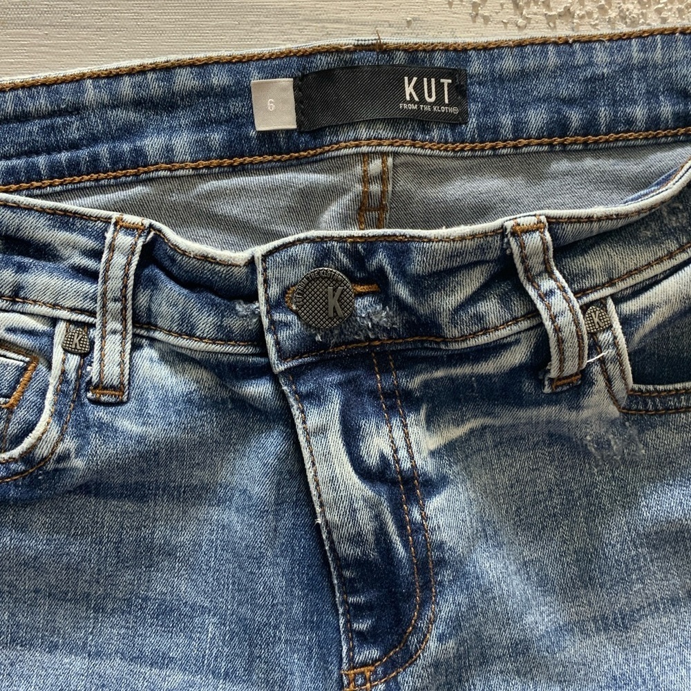 Kut from the Kloth Denim Straight Leg Jeans - Picture 3 of 10